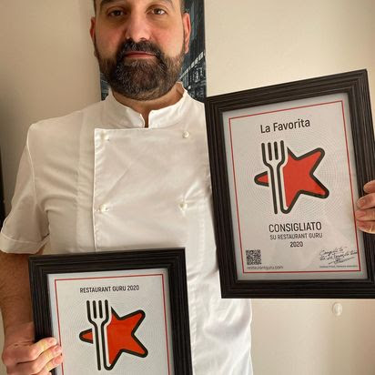 Pizzeria La Favorita Di Luongo Leandro award