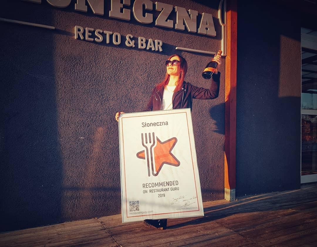 Restauracja Słoneczna award